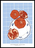 Pomegranates Kitchen Illustration Art Print_Sugar & Canvas_Sugar & Canvas