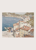 "Port of Bonifacio" Art Print_Sugar & Canvas_Franz Gruber-Gleichenberg