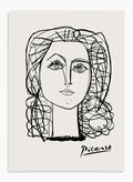 Portrait of Francoise Gilot by Pablo Picasso Print