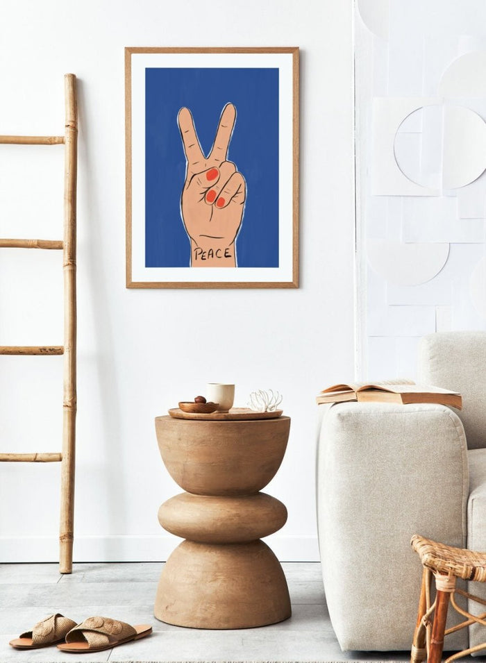 'Power in Peace' Aesthetic Art Print_Sugar & Canvas_Sugar & Canvas