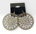 Preowned great condition Brass Earrings fashion