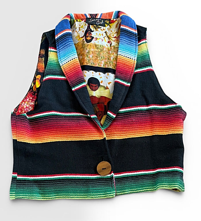 Preowned great condition Size M Multi Vest