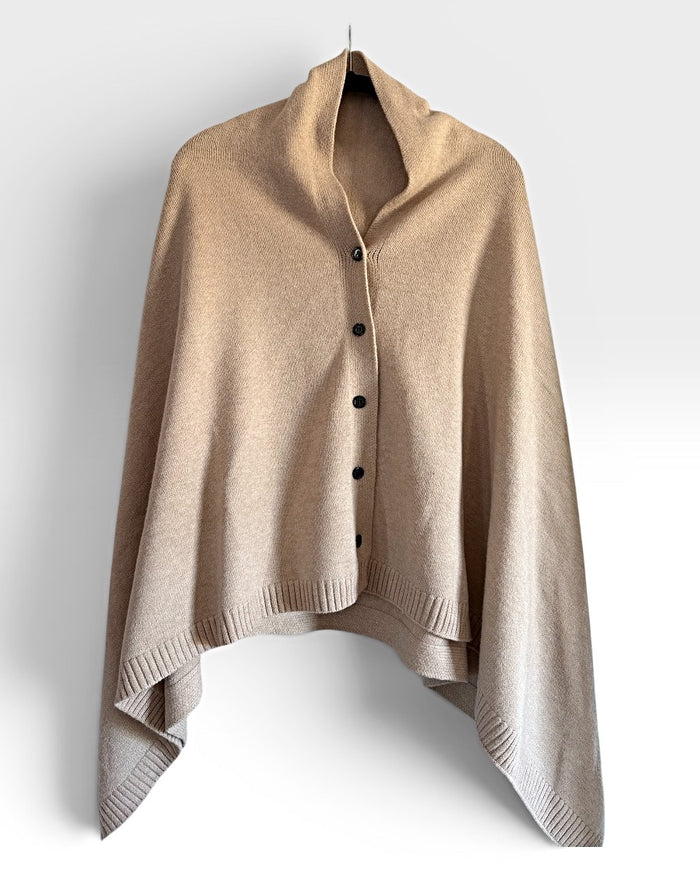 Preowned great condition Size XL Tan Shawl