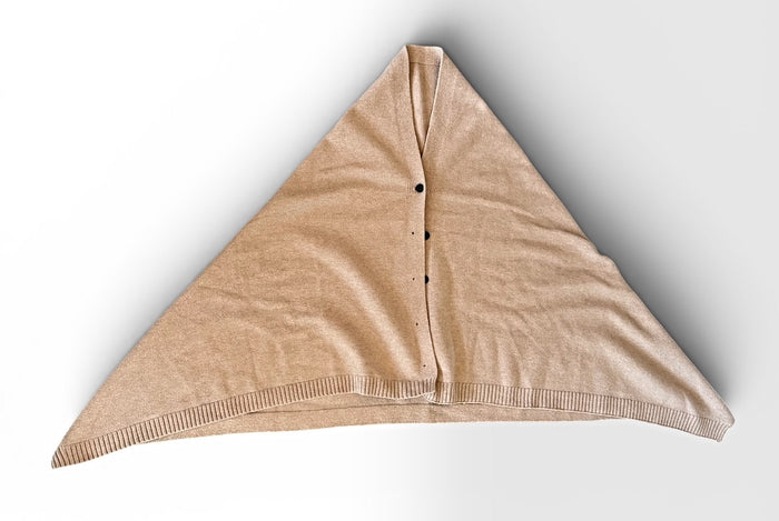 Preowned great condition Size XL Tan Shawl