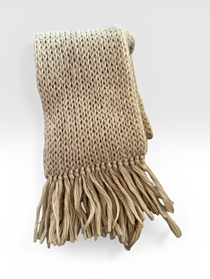 Preowned great condition Tan Scarf