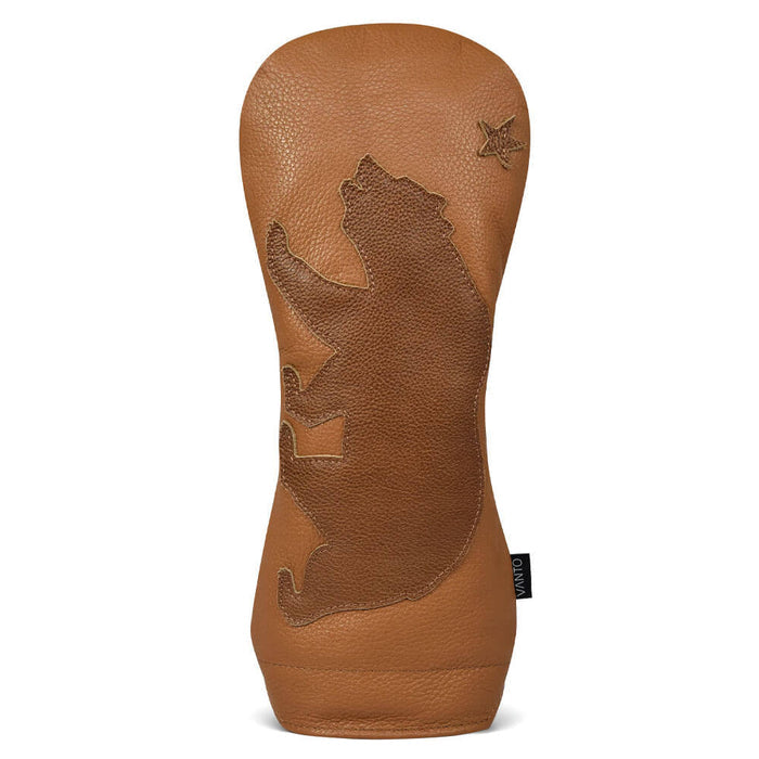 PRG California Flag Tuscany Leather Headcover