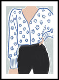 'Printed Blouse' Aesthetic Art Print_Sugar & Canvas_Sugar & Canvas