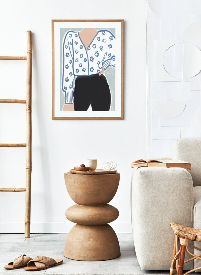 'Printed Blouse' Aesthetic Art Print_Sugar & Canvas_Sugar & Canvas