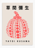 Pumpkin Forever Inspired by Yayoi Kusama Art Print