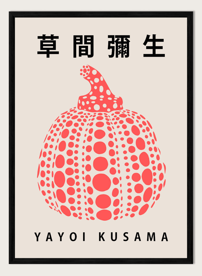 Pumpkin Forever Inspired by Yayoi Kusama Art Print