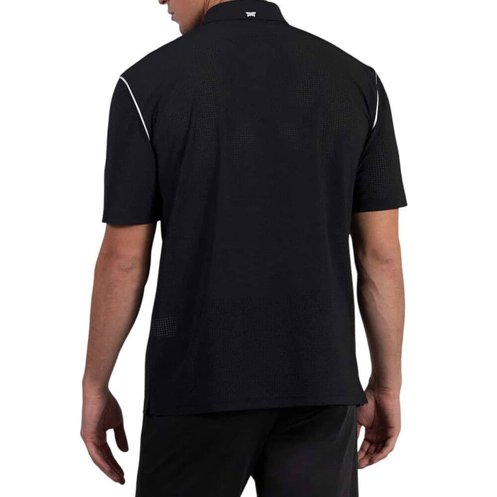 PXG Comfort Fit Fineline Golf Polo Black - 26 Men
