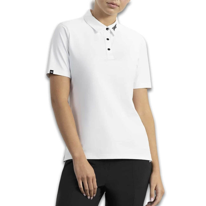 PXG RP Signature Golf Polo White - 26 Women