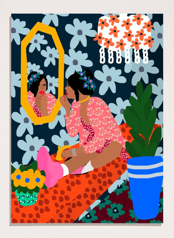 A4/8x12 inches (Framing Available) / Unframed Print Only