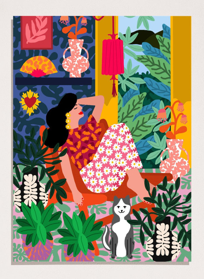 A4/8x12 inches (Framing Available) / Unframed Print Only