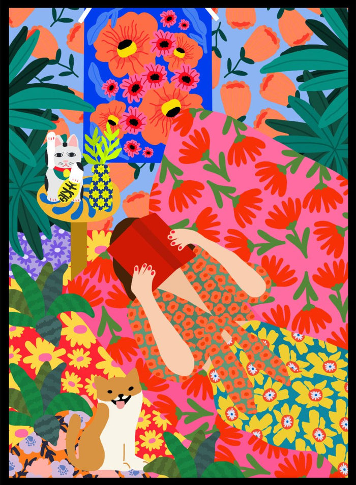 Rafaela Mascaro - Patterned Escape Art Print