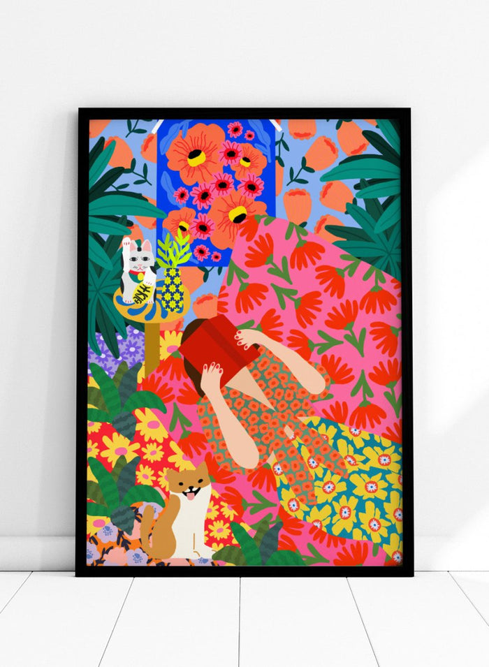 Rafaela Mascaro - Patterned Escape Art Print