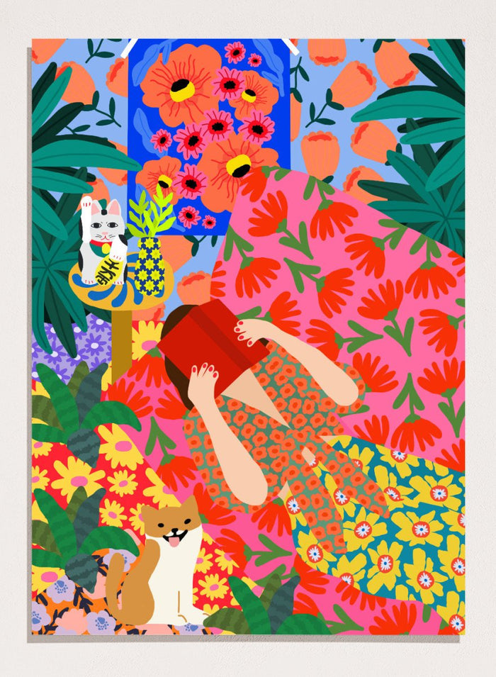 A4/8x12 inches (Framing Available) / Unframed Print Only