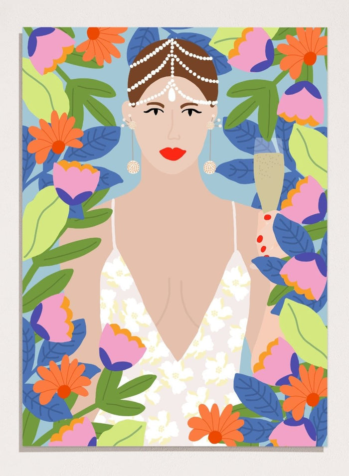 A4/8x12 inches (Framing Available) / Unframed Print Only