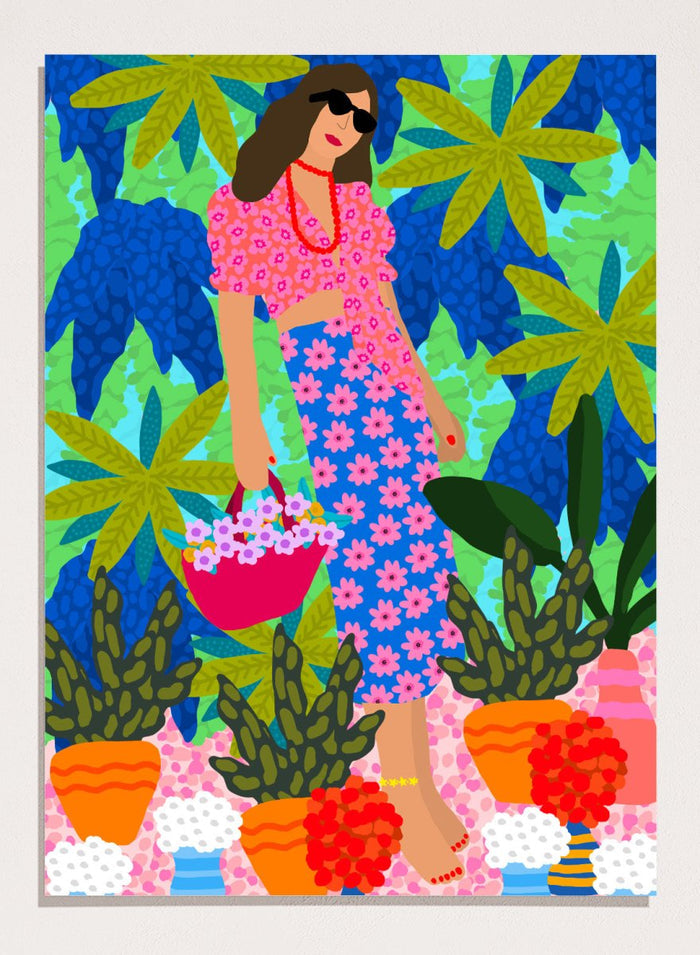 A4/8x12 inches (Framing Available) / Unframed Print Only