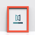 Rainbow Range red picture and poster frame featuring a sleek design and a vibrant finish to enhance your artwork.