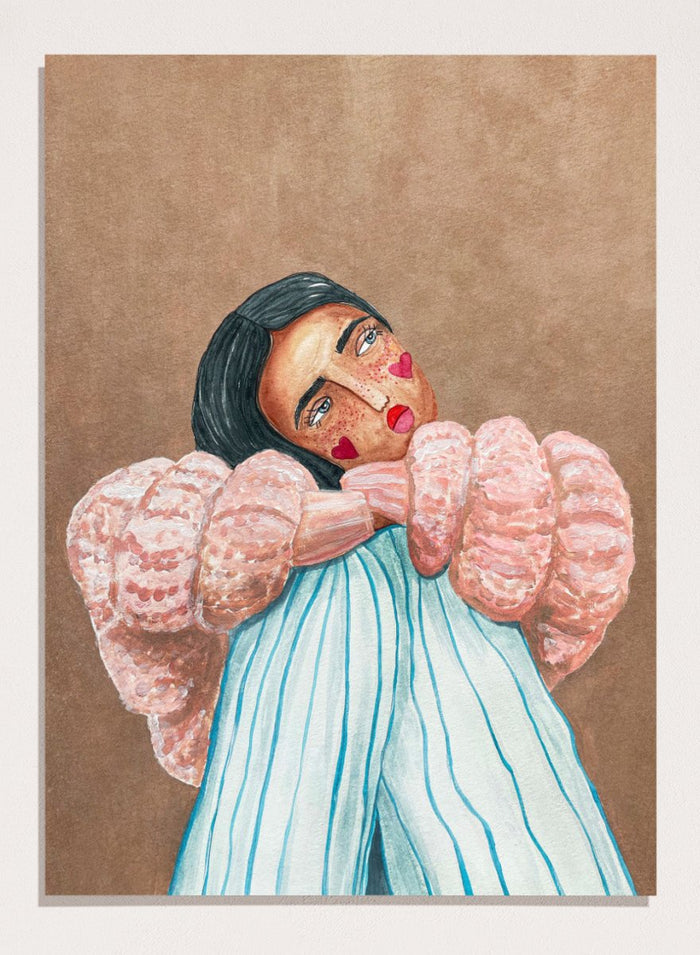 A4/8x12 inches (Framing Available) / Unframed Print Only
