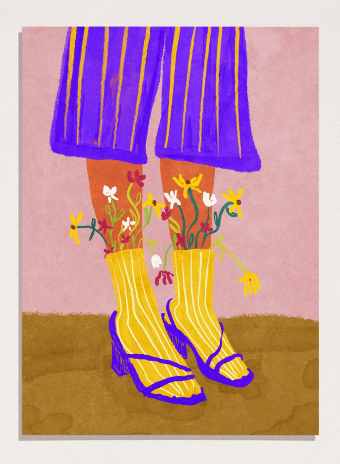 A4/8x12 inches (Framing Available) / Unframed Print Only