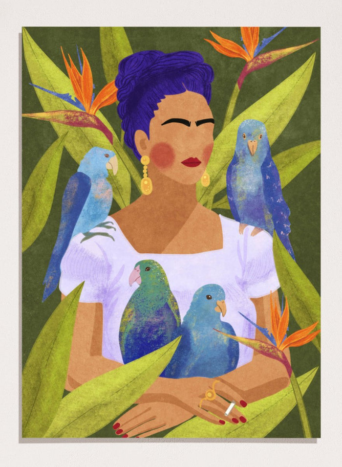 A4/8x12 inches (Framing Available) / Unframed Print Only