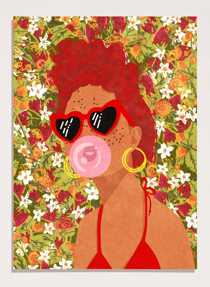 A4/8x12 inches (Framing Available) / Unframed Print Only