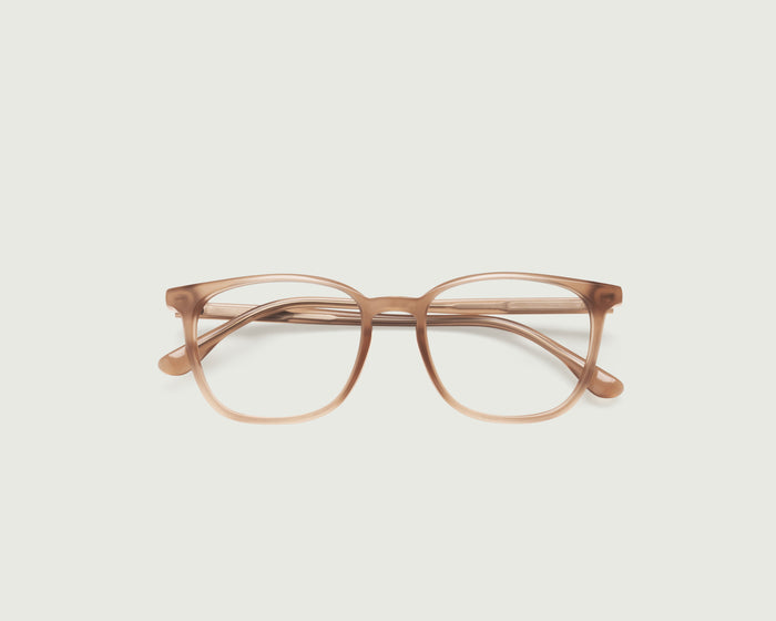 Foxtail::Red Eyeglasses square Brown acetate top