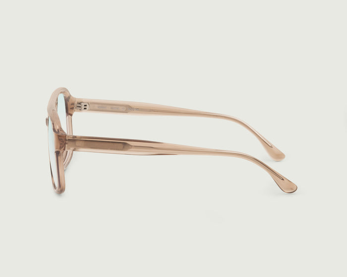 Sesame::Redford Anti-Radiation Glasses pilot BROWN recycled polyester side