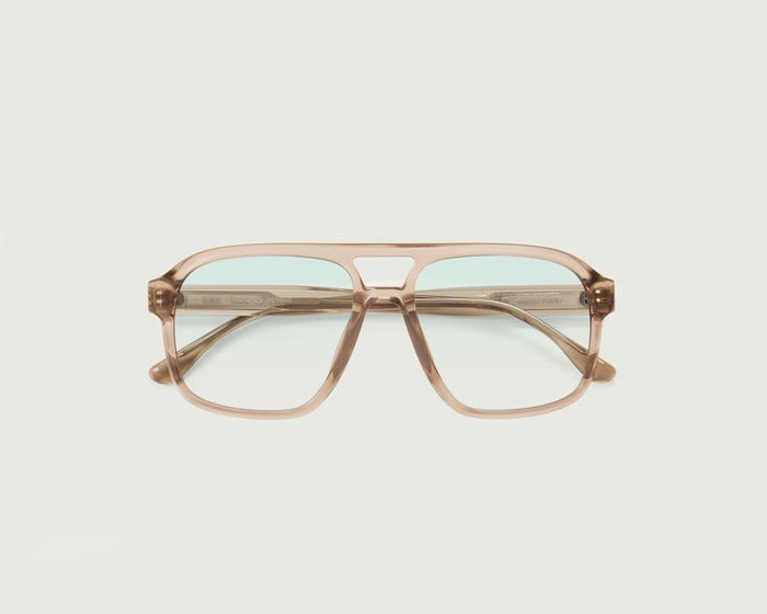 Sesame::Redford Anti-Radiation Glasses pilot BROWN recycled polyester top