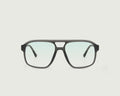 Ant::Redford Anti-Radiation Glasses Pilot BLACK recycled polyester front