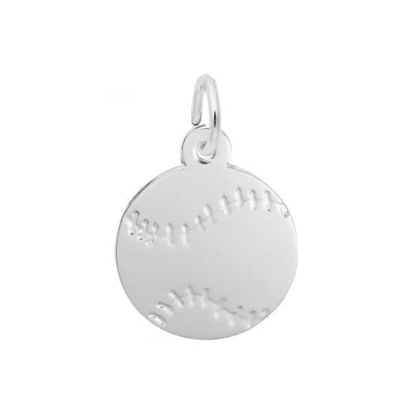 Flat Baseball Charm
