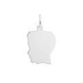 Rembrandt Flat Medium Boy’s Head Charm