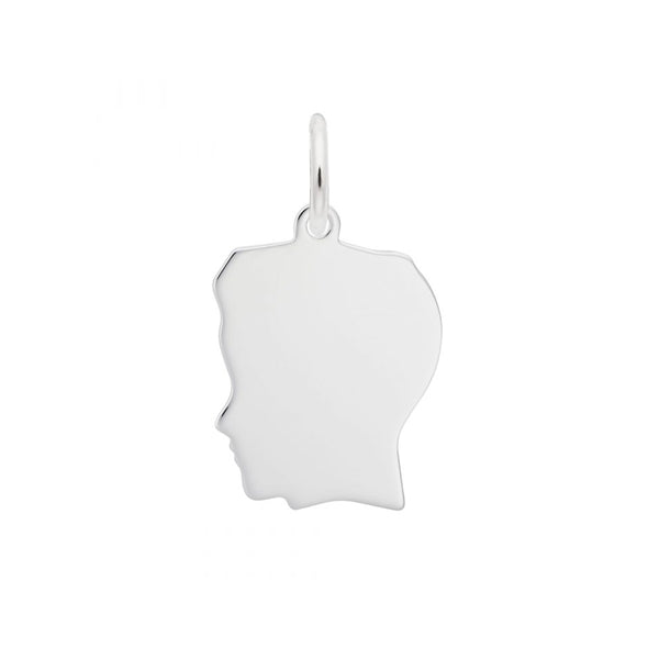 Rembrandt Flat Medium Boy’s Head Charm