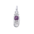 Rembrandt June Birth Month Baby Shoe Accent Charm