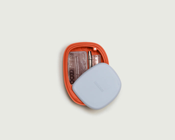 Ikura::Repair Kit Cleaning and eyeglass repair kit Orange  top