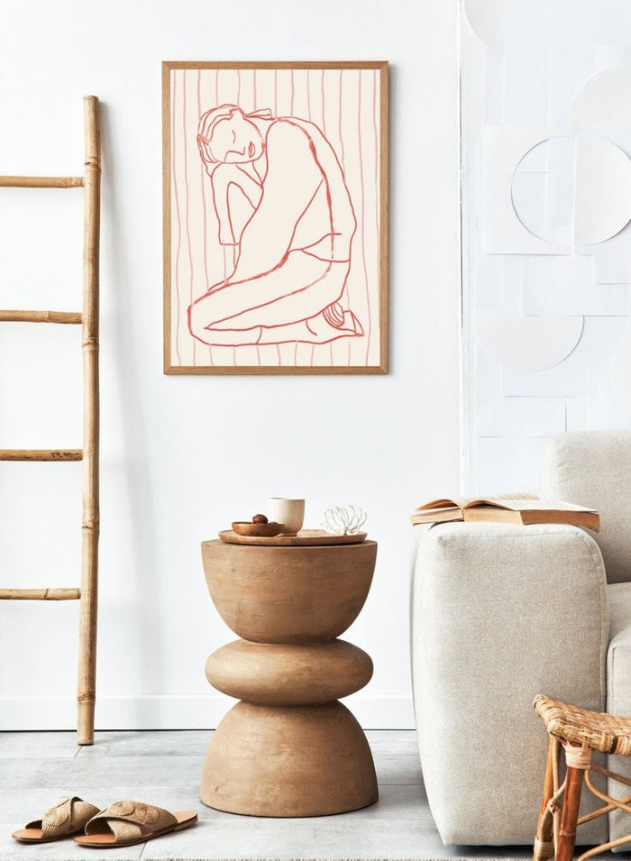 'Resting Form' Aesthetic Art Print_Sugar & Canvas_Sugar & Canvas