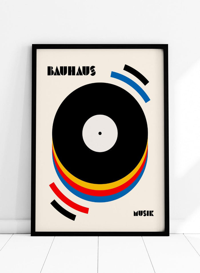 Retrodrome - Abstract Music Vinyl Art Print_Sugar & Canvas_Retrodrome