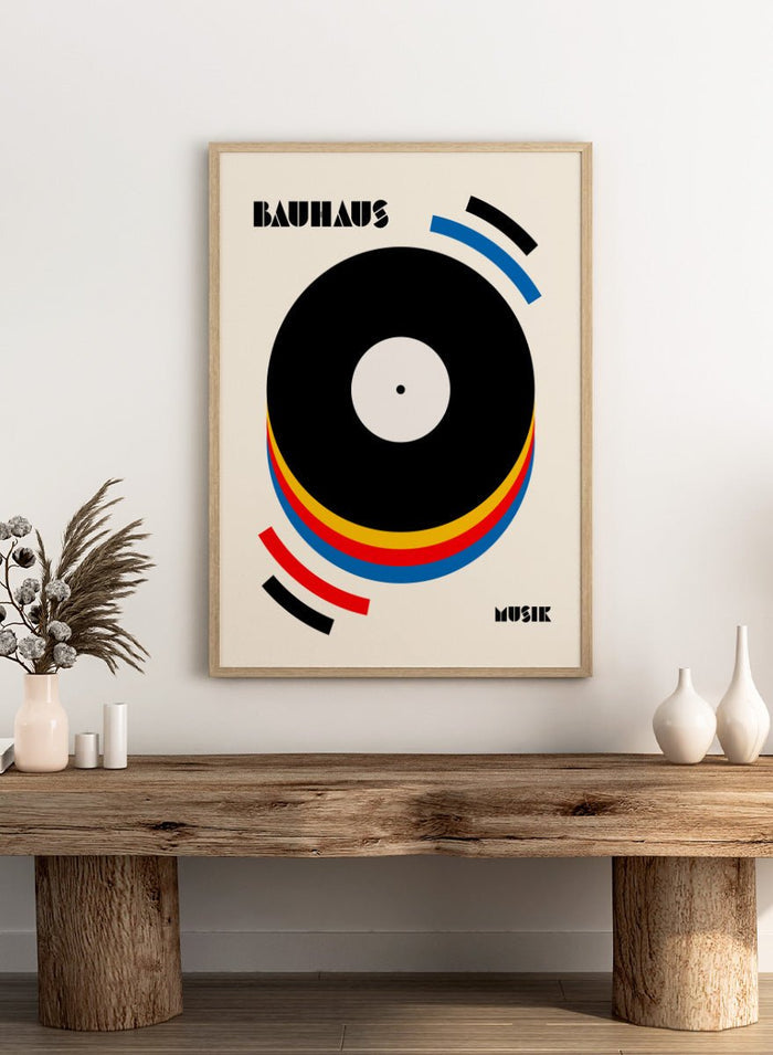 Retrodrome - Abstract Music Vinyl Art Print_Sugar & Canvas_Retrodrome