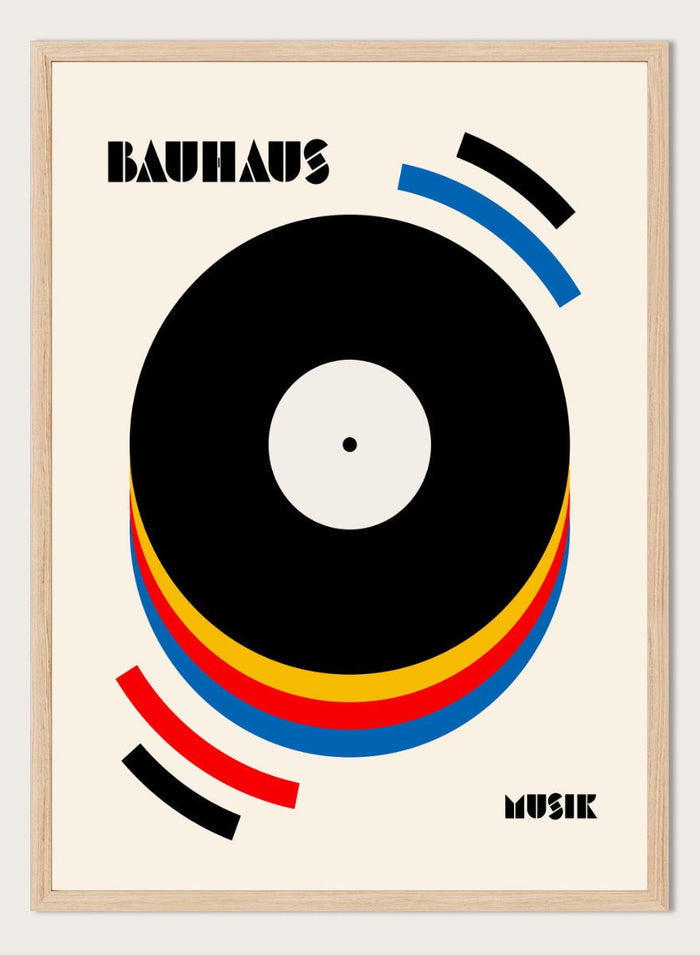 Retrodrome - Abstract Music Vinyl Art Print_Sugar & Canvas_Retrodrome