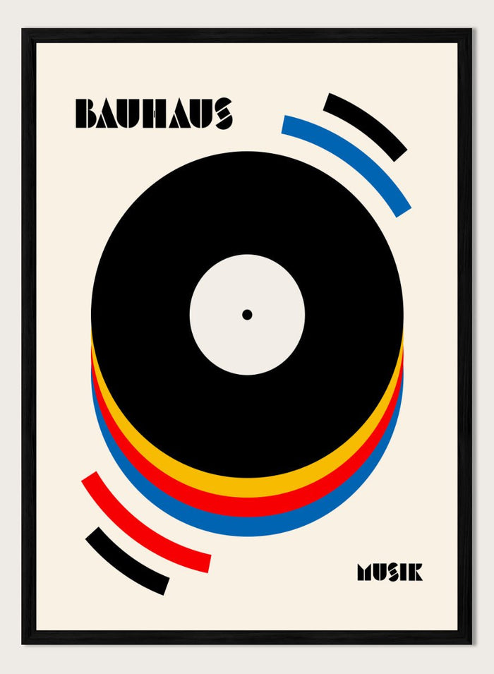 Retrodrome - Abstract Music Vinyl Art Print_Sugar & Canvas_Retrodrome