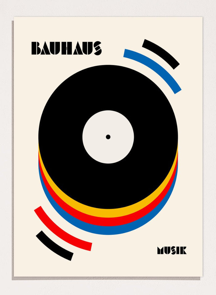 Retrodrome - Abstract Music Vinyl Art Print_Sugar & Canvas_Retrodrome
