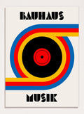 Retrodrome - Bauhaus Music Record Art Print_Sugar & Canvas_Retrodrome