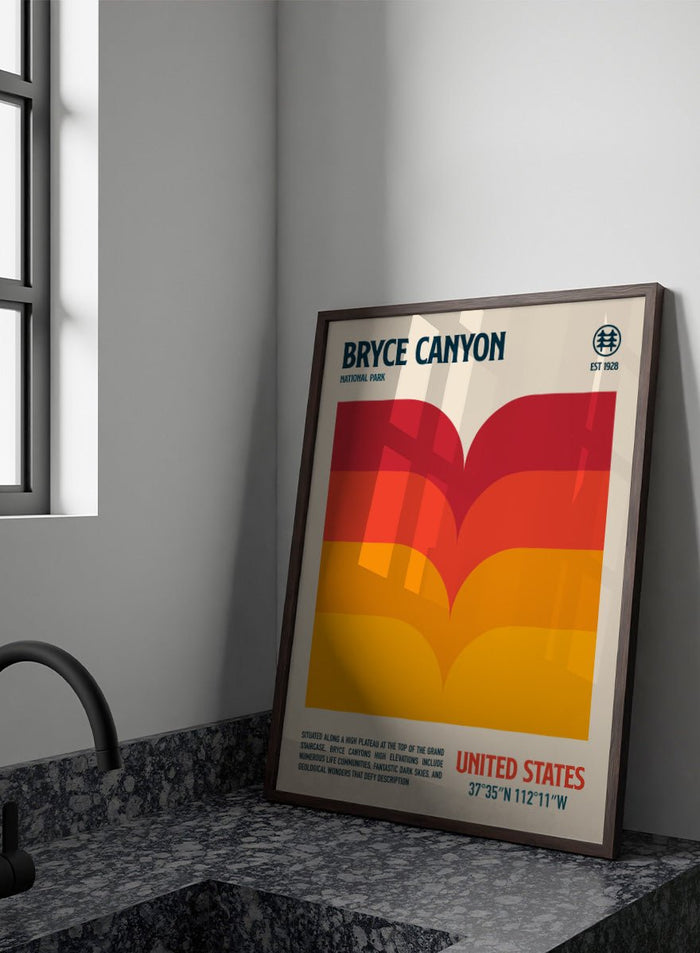 Retrodrome - Bryce Canyon Sunset Art Print_Sugar & Canvas_Retrodrome