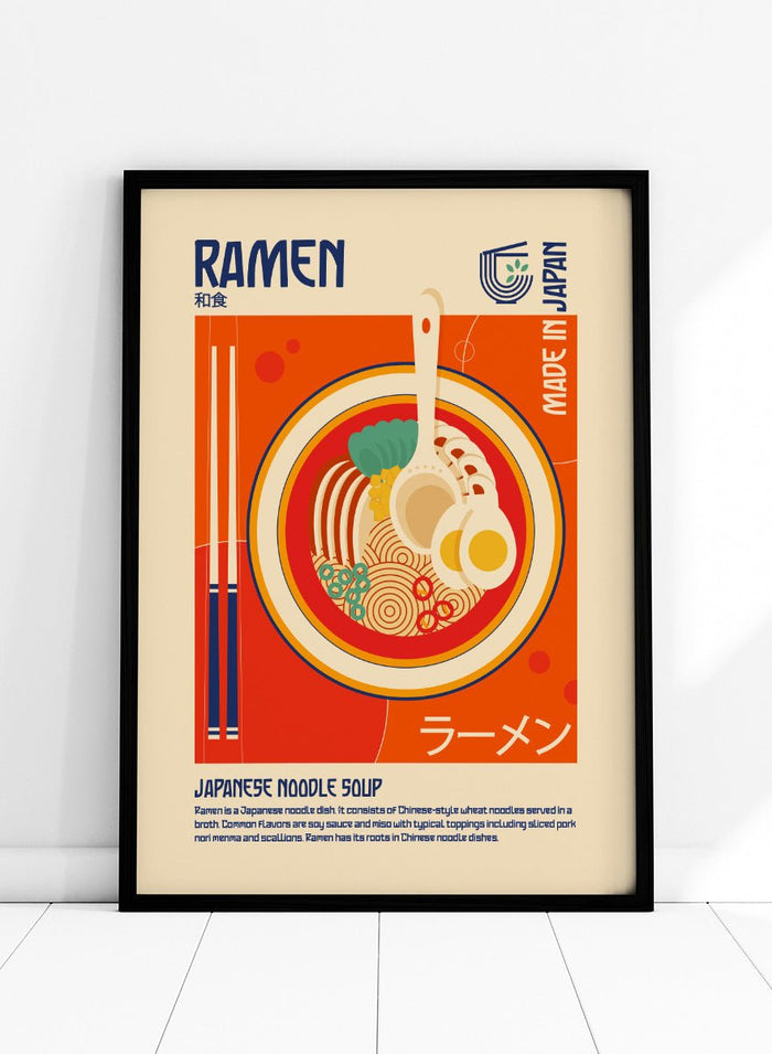 Retrodrome - Classic Japanese Ramen Art Print_Sugar & Canvas_Retrodrome