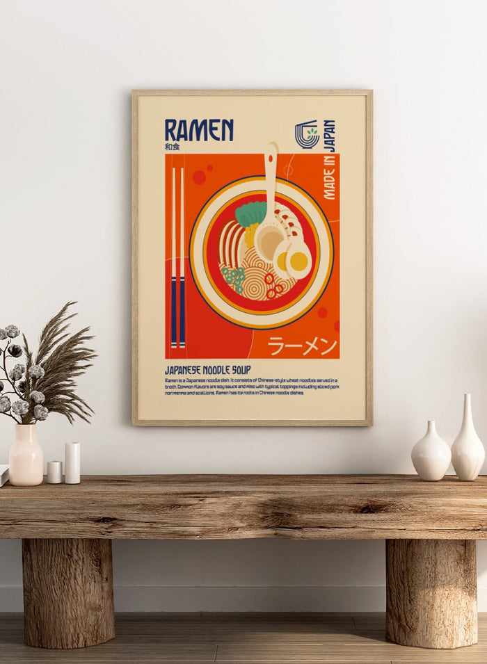 Retrodrome - Classic Japanese Ramen Art Print_Sugar & Canvas_Retrodrome