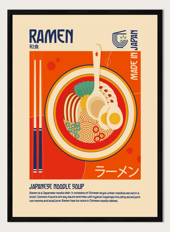 Retrodrome - Classic Japanese Ramen Art Print_Sugar & Canvas_Retrodrome