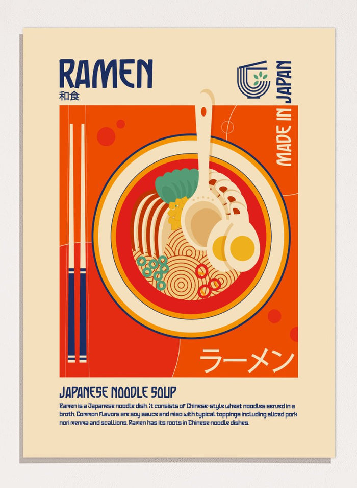 Retrodrome - Classic Japanese Ramen Art Print_Sugar & Canvas_Retrodrome