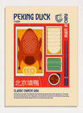 Retrodrome - Classic Peking Duck Art Print_Sugar & Canvas_Retrodrome